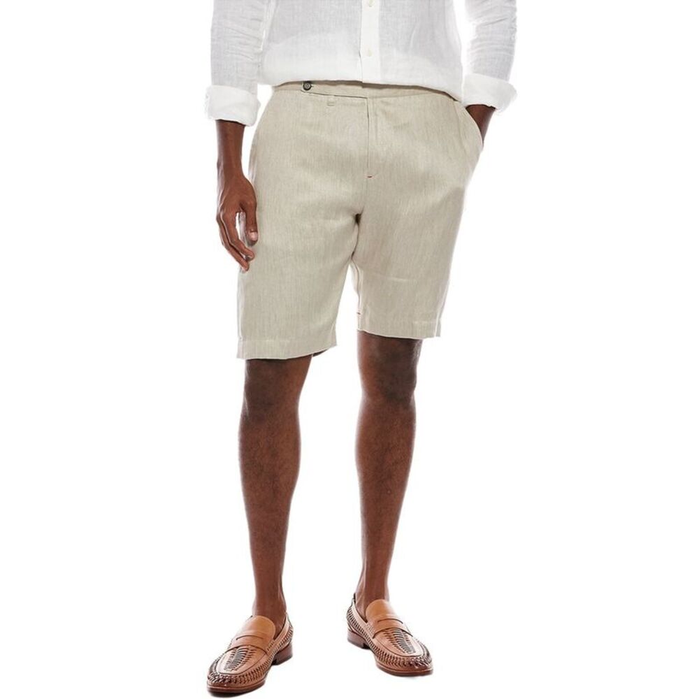 Isaia Mens Sport Short, Tan